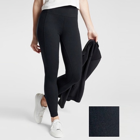 Athleta Delancey Herringbone Tight Sz 